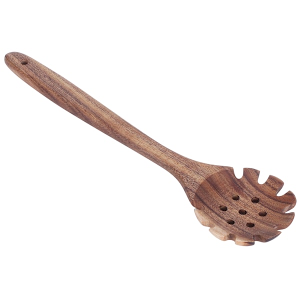 Teak tresleiv for matlaging, matvarekvalitet, naturlig tresleiv for nudler, sil for matlaging og kjøkkenbruk