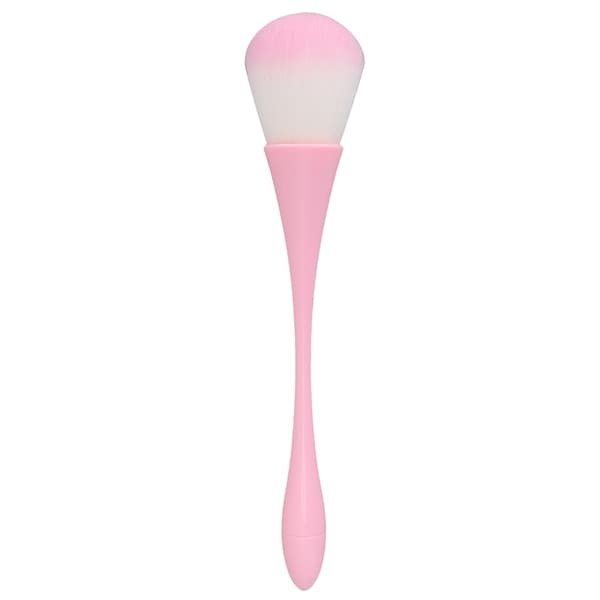 Neglekunst Støvrensningsbørste Blød Luftig Hår Makeup Børste til Blush Løst Puder Pink