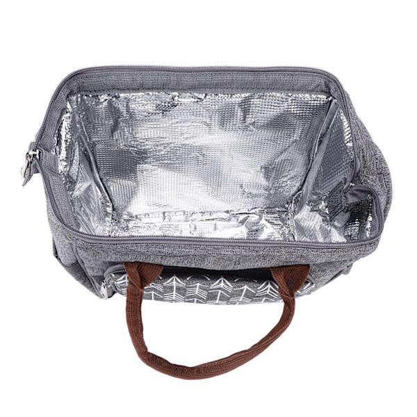 Lunch Bag Premium Polyester Vattentät Bärbar Lätt Stor Kapacitet Bred Applikation Kvinnors Lunchlåda