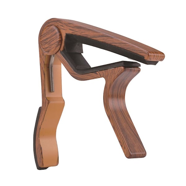 Akustisk Elektrisk Basguitar Fret Capo med Polstret Pude