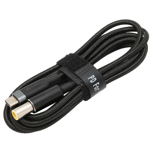 JORINDO USB C til DC-kabel hann til 7,9x5,5 mm hann PD-lader strømkabel for Lenovo bærbar PC 3 meter