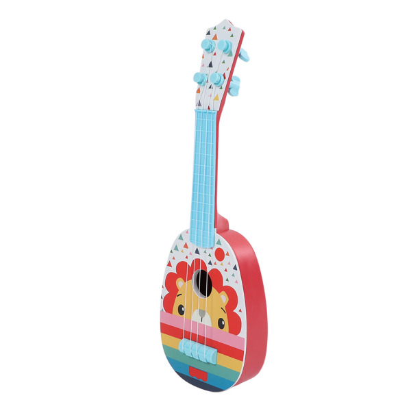 Kids Ukulele Toy 4 Strings Fremragende lydsimuleret guitarmusikinstrument for begyndere Type 1