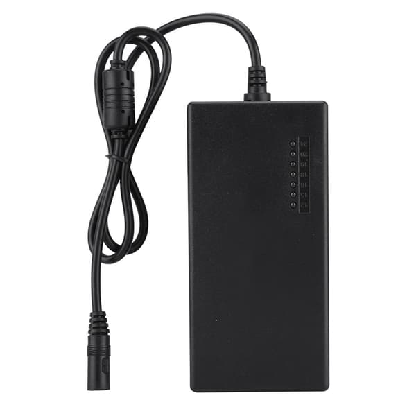 12-24V Justerbar Spenning 96W 7-trinns Strømbryteradapter 100-240V EU