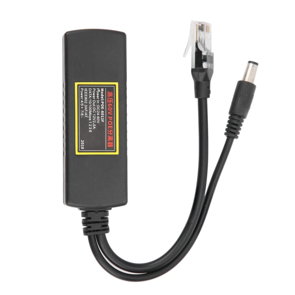 60V POE Splitter til højhastigheds Ethernet-datatransmission i små netværksenheder