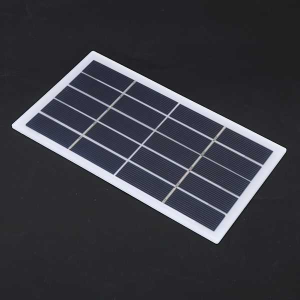 Utomhus bärbar 2W 5V polykristall solpanel laminerad panel solkomponent DIY laddare