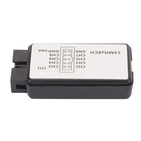 8-kanals USB Logic Analyzer-enhet med bufferstøtte 24Mhz 8CH USB Logic Analyzer 5V