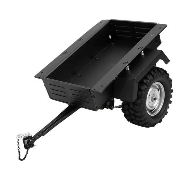 Aluminiumslegering Trailer Bil Meget Simulation RC Bil Køretøj Model Børn Legetøj Sort