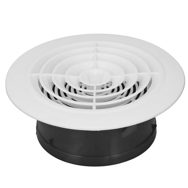 Roterbart runt ventilationsgaller, justerbart luftutloppsskydd för badrum, kök, 6 tum