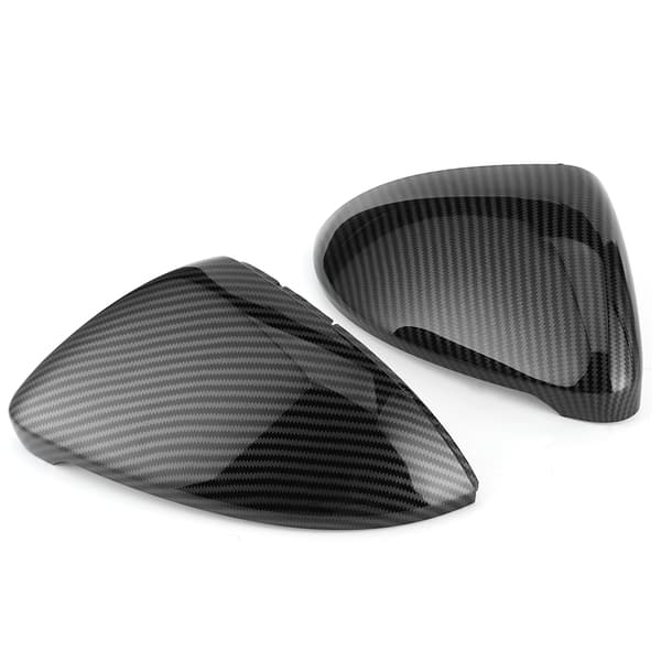 Karbonfiberstil Sidespeildeksel Dekorative Hetter Passer for MK7 2014-2018
