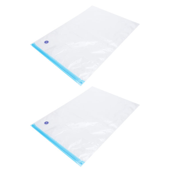 2 st 50x35CM Vakuumförseglingspåsar Vakuumförpackningspåsar med 3CM förseglingsmun