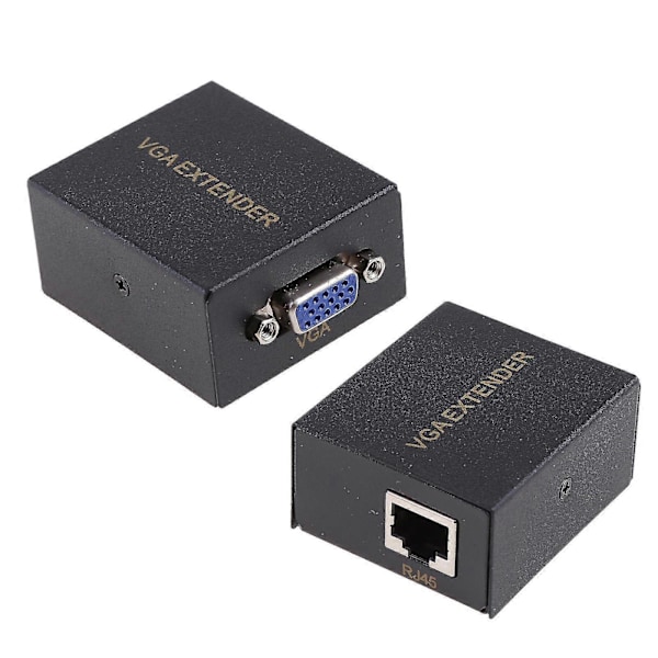 Vga Rj45 Förlängare Jämn Monitor Videosignalöverföring Upplösning 1920x1440p