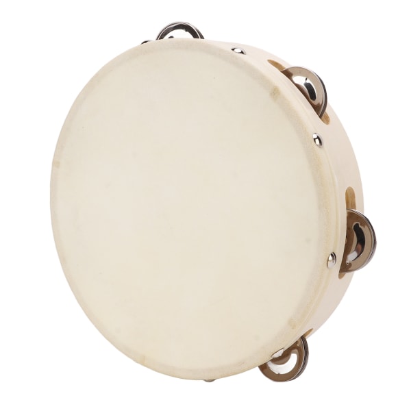 8in tre håndtromme bærbar perkusjon tamburin barn pedagogisk musikkinstrument