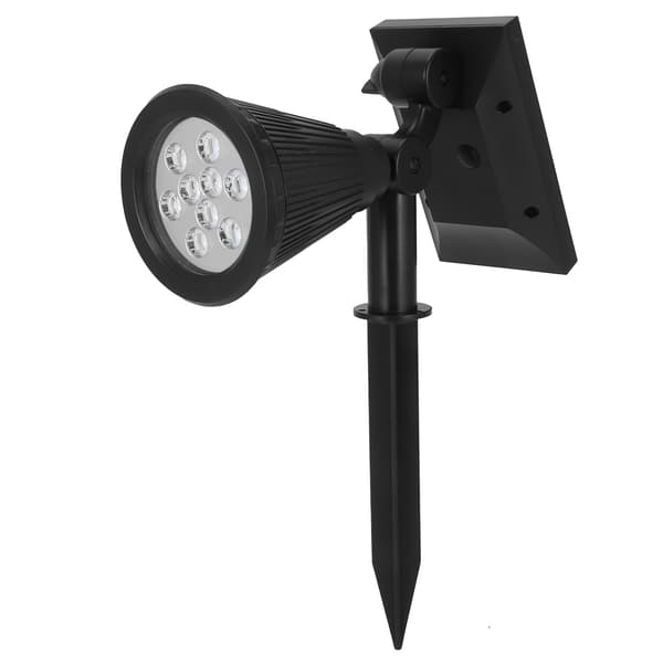 9LED Chips Solar Spotlights LED Solar Landskabslys til Udendørs Have Gårdhave Farverigt Lys