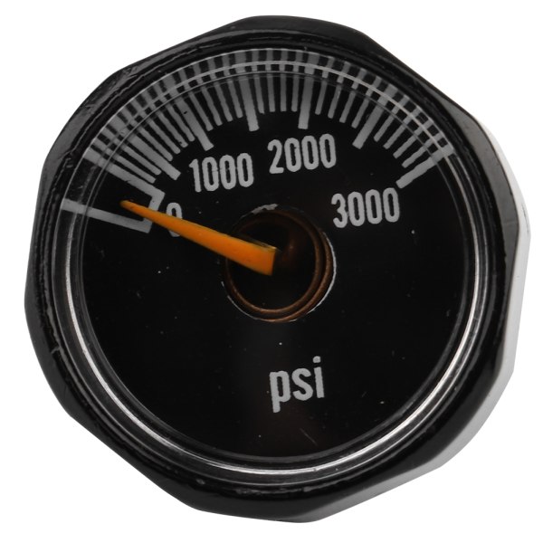 1/8NPT presisjonsventil minitrykkmåler karbondioksid mikromanometer (3000PSI)