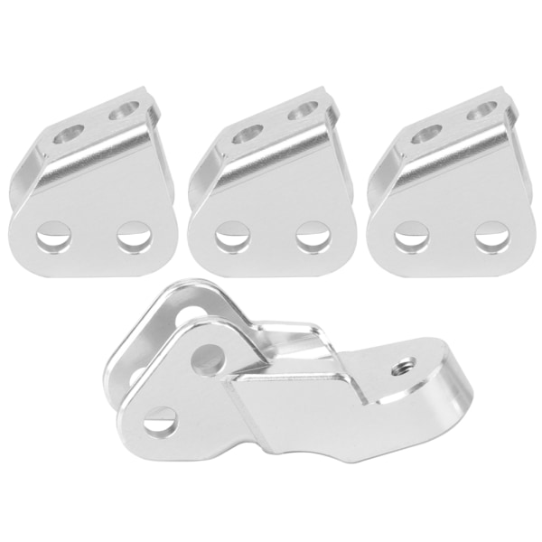 Set av aluminiumlegering RC-tillbehörsdel passar för Redcat Scout II Gen8 RC CarSilver