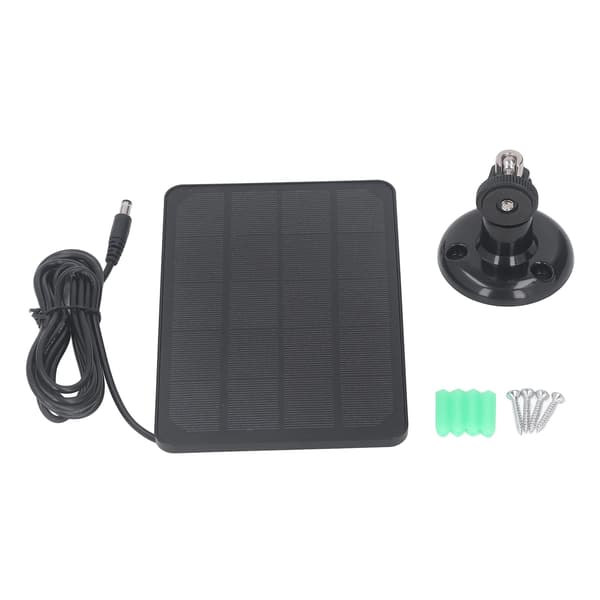10W solcellepanel DC-utgang solcellebatterilader for hjemmebelysning og kameraovervåking