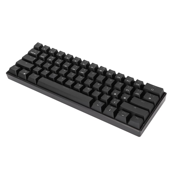 READSON Mekanisk Gaming Tastatur 61 Taster Støtte Trådløs Bærbar Ergonomisk RGB 3 Moduser Tilkobling Kablet Tastatur Svart Akse Kropp