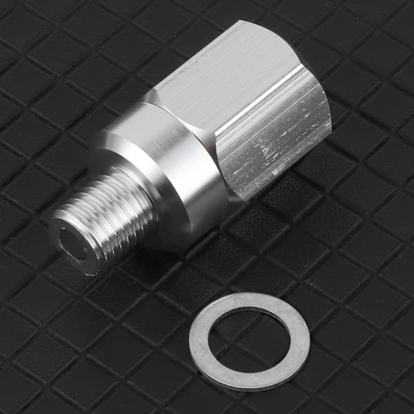 For LS Swap Målersensoradapter Kjølevæsketemperatursensor Hann M12-1.5 til Hunn 3/8in-18 NPT