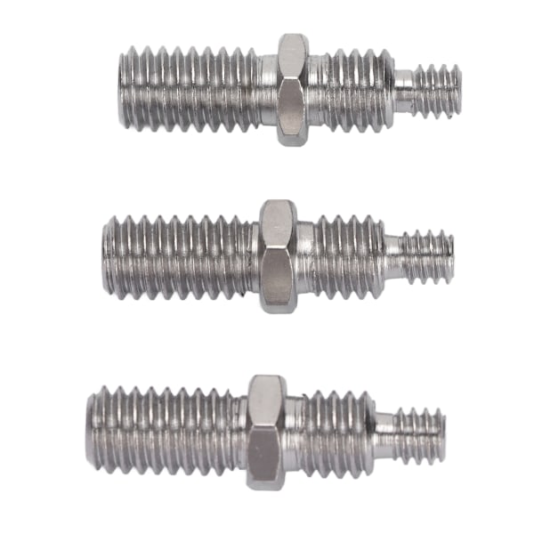 Rostsäker 3/8 till 1/4 stativskruvadapter - enkel montering, utsökt design (3 st)