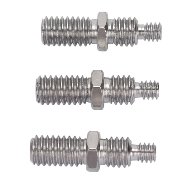 Rustsikker 3/8 til 1/4 Tripod Skrueadapter - Enkel Montering, Utsøkt Design (3 stk)
