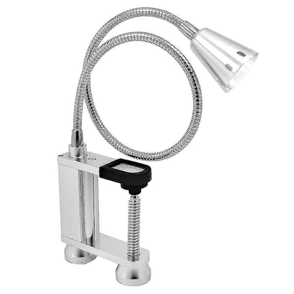 BBQ Grill Lys Trådløs Justerbar LED Grilllys, Utendørs Svanehals Magnetisk Lys Med Grillbordklemme Og 2 Kraftige Magneter