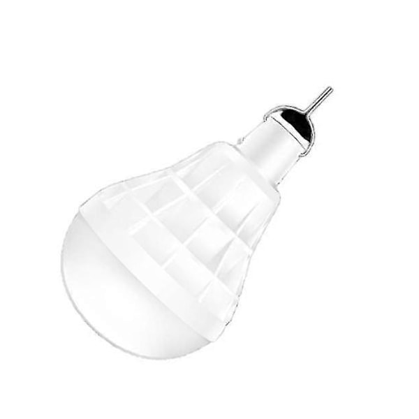 30W LED-lampa, USB-uppladdningsbar nödlampa för utomhusbruk, vandring, camping, fiske, tältlampa