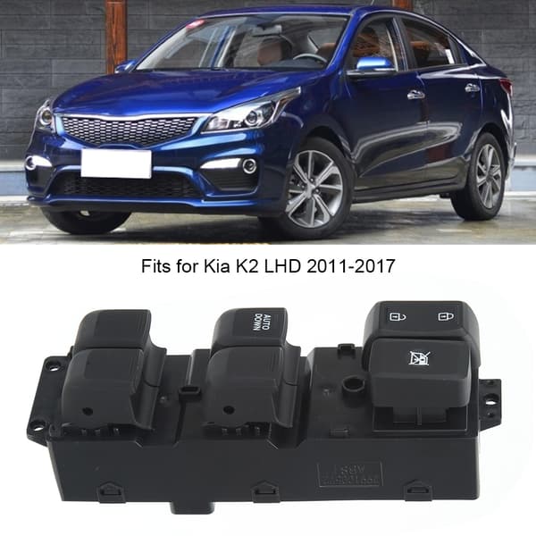 Fönsterhissknapp fram vänster 93570-4X000 passar till Kia K2 LHD 2011-2017
