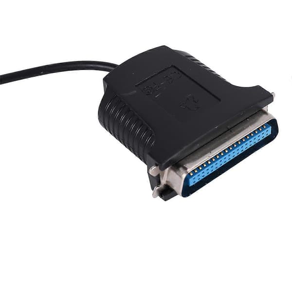 USB til Parallel 36 Pin Centronics Printer Adapter Kabel black