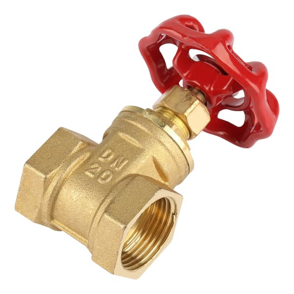 DN20 Messing Portventil BSPP G3/4 Roterende Sluseventil 232PSI for Vann Olje Gass