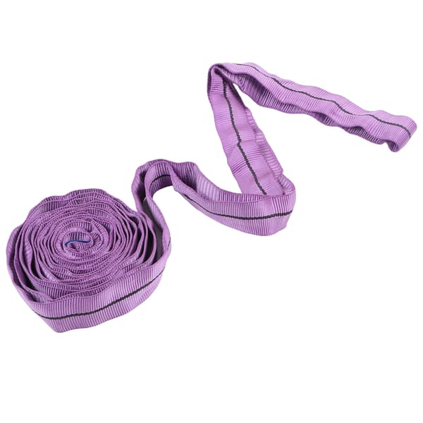 Løftesejl Hejsebånd 1T Polyester Rigningsrem Lilla til Transport