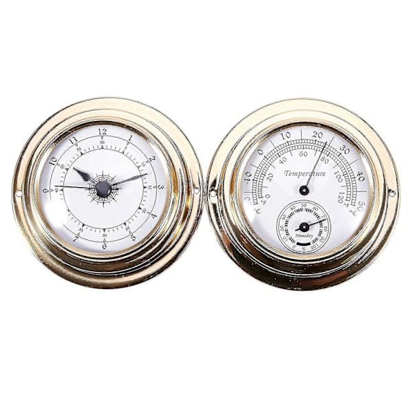 Termometer Hygrometer Barometer Ure Ur 2 Hele Sæt Vejrstation Meter_SZXM