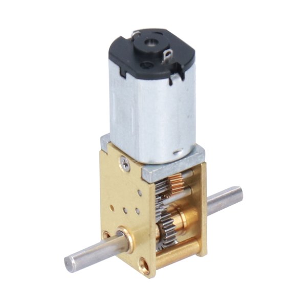 JGYN20 DC reduktion metalmotor støjsvag mini-snekkegearmotor til DIY robotlegetøj (381RPM) - 1 stk.