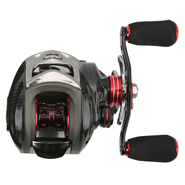 Baitcasting-kelat Metalli 18+1BB 6.3:1 Vaihdesuhde Suuri Nopeus Kalastus Kela Pitkälle Heitolle Kalastustarvikkeet HJB200‑2 Oikea Käsi