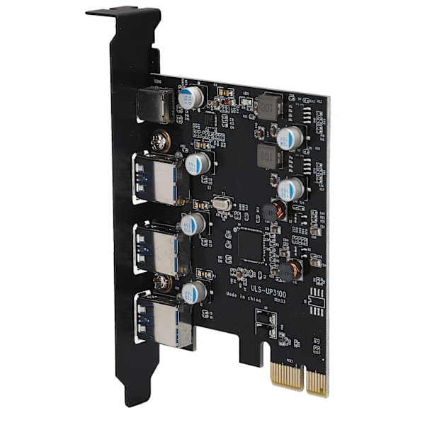 PCI-E-laajennuskortti USB3.0 Type-C 5 Gbps Express -sovitinkorttiohjain levyllä