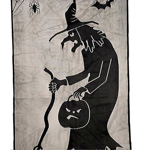 Heksedørgardin for å øke atmosfæren Halloween-dekorasjon