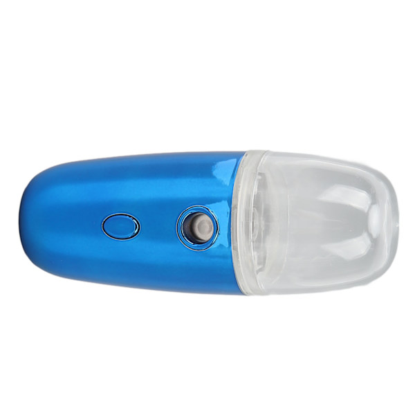 Bärbar ansiktsmist Nano Mist Sprayer Bärbar ansiktsmist Cool Nano Mist Sprayer med 30 ml stor kapacitet Vattentank för ansiktsfuktande Smycken Blå