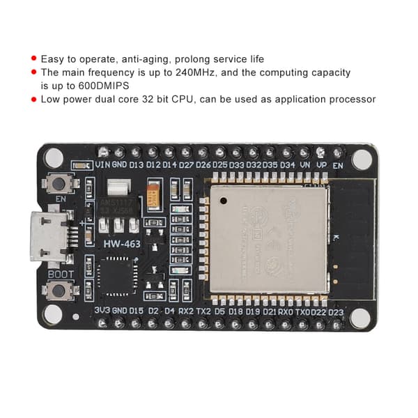 Kehityskortti WiFi Bluetooth -moduuli HW-463 ESP32:lle