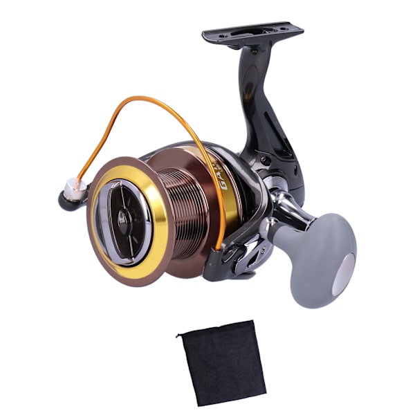 Bærbar Spinnestang 12+1 Lejer 4.6:1 Gear Ratio Fiskehjul Fiskeri TilbehørGA8000