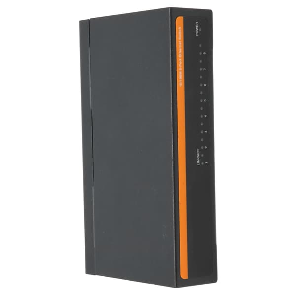 Ethernet Switch TBCS4008E 100M 8 porte selvtilpassende splitter desktop computertilbehør (EU-stik)