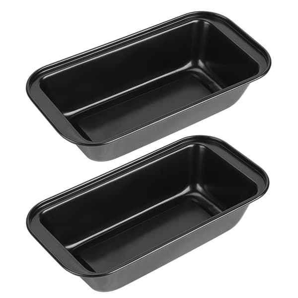 Rektangulær brødform brødkakeform karbonstål non-stick brødbakeformer svart
