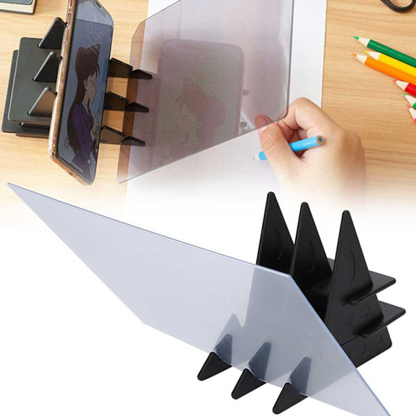 Tegnebrett Maleri Skrivebord Skisse Speil Refleksjon Stencil Board9inch