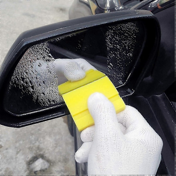 Mini Skrapa Vattenavdragare Fönsteravdragare Glasavdragare Gummiskrapa Vinylskrapa Filmapplikator