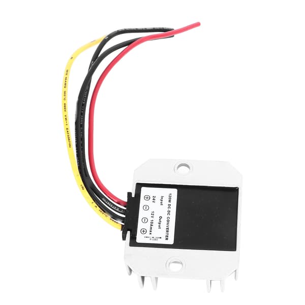 Buck-omformer DC 24V til DC 12V spenningstransformator 10A utgangsstrømforsyning for elektrisitet