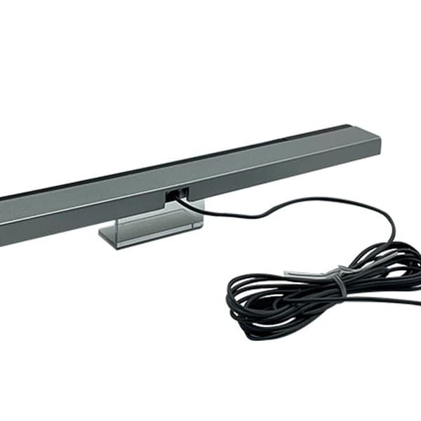 Kablet mottaker for WII Erstatning kablet infrarød sensor bar mottaker for Wii U Motion Plus-konsoll