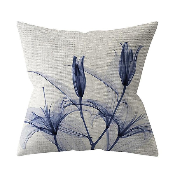 Pakke med 10 Putetrekk 45 x 45 cm Dekorativt Veldig Pent Putetrekk Bil Sofa Hjem Dekor (10 Ulike Stiler)