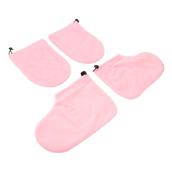 Paraffinvax Handske Stövlar Dam Soft Lint SPA Hot Wax Thermal behandling Vantar Stövlar för handfotvård