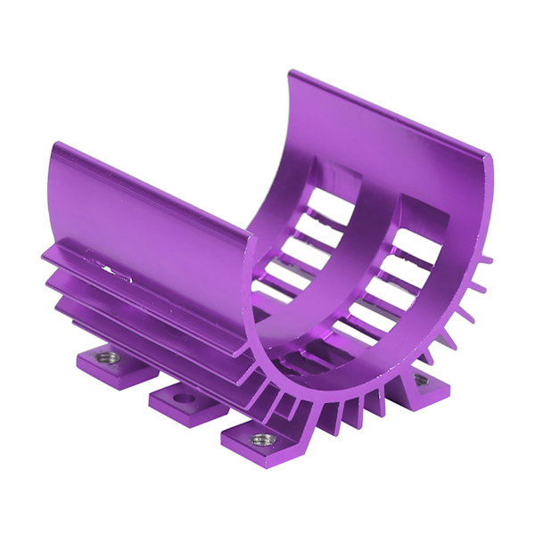 RC-moottorin jäähdytyslevy Kaukosäätimen moottorin jäähdytin sopii Wltoys 144001 1/14 RC-auton päivitysosiin Violetti
