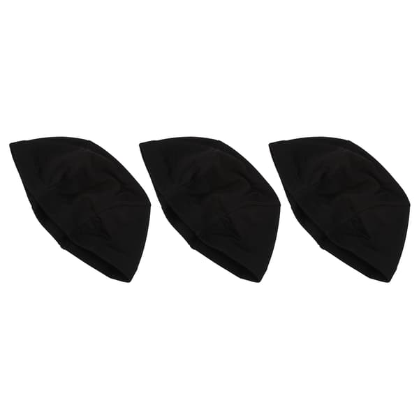 3 stk. elastisk parykhue strækbar åndbar nylon lukket parykhue til cosplay makeup