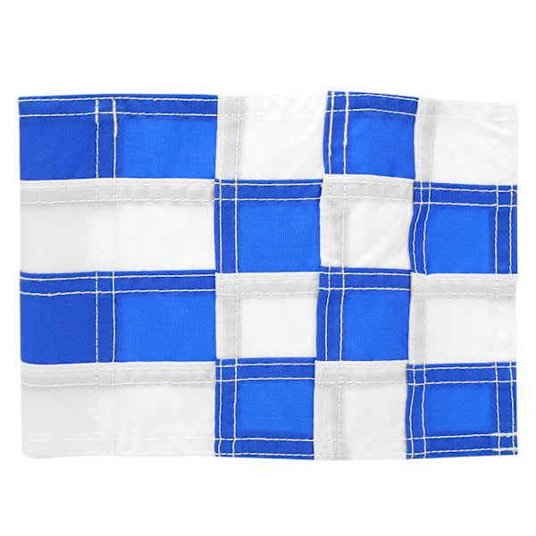 Ternet golfhulspind kop flag golf baghave praksis putting green flag flagstænger blå gitter