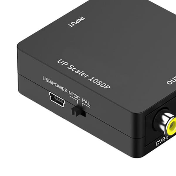 HD Multimedia Interface til AV-konverter 1080P Plug and Play RCA Lyd Video Adapter for PS5 Dekoder HDTV
